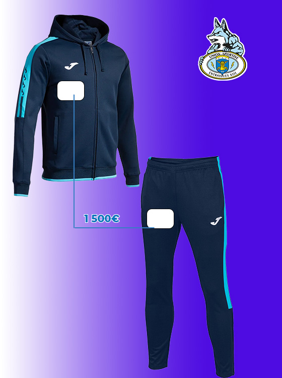 sponsoring jogging haut et bas 