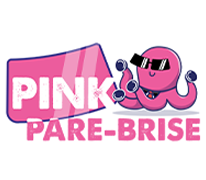 logo Pink Pare-Brise Carpentras partenaire sponsor (spécialiste dans le remplacement de pare-brise) de l'US Entraigues XIII